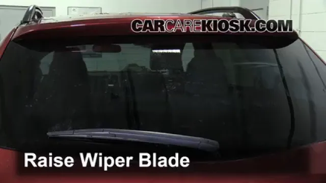 2014 Mazda CX-9 Touring 3.7L V6 Sport Utility (4 Door) Windshield Wiper Blade (Rear) Replace Wiper Blade